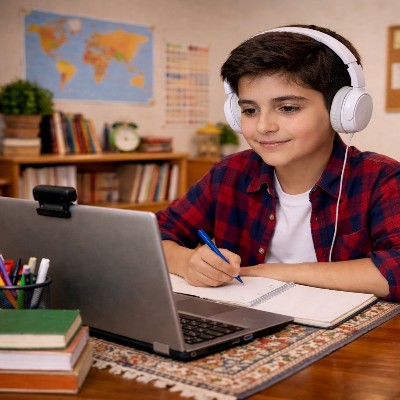 آموزش کلاس آنلاین دسترسی دانش آموز(ورود با لینک - استفاده از داخل سامانه)